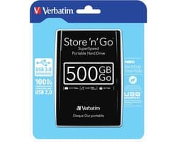500 GB USB 3.0 Externe Harde Schijf in Zwart
