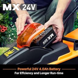 Accu Grasmaaier 24V met 32cm Maaibreedte en 150m² Maaicapaciteit — thumbnail 2