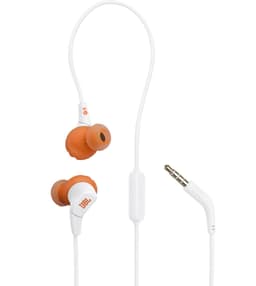 JBL Endurance Run 3 - Bedrade Sport Oordopjes - In-ear met FlipHook & TwistLock - Oortjes - 3.5 mm Koptelefoon Aansluiting - IP65 - Hardlopen & Fitness - Wit — thumbnail 1