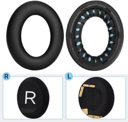 Geschikt voor de Bose NC700/700 noise cancelling earphones memory foam - duurzame oorkussens-Koptelefoonoorkussens(1 paar donkergrijze oorkussens) — thumbnail 3
