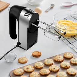 Krachtige Elektrische Keukenmixer met Kom en 5 Snelheden — thumbnail 2