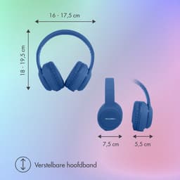 imoshion Kinder Koptelefoon LED - Bluetooth en Decibelbegrenzer - Draadloze Koptelefoon Kinderen — thumbnail 3