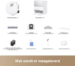 Dreame Aqua10 Roller – Robotstofzuiger - Nat- en Droogstofzuiger met 30.000 Pa - Automatisch Legen & Zelfreinigende Rol - 100 °C Rolreiniging - AutoSeal™ Tapijtkering — thumbnail 2