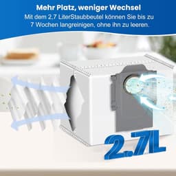 24 stuks accessoires gescht voor Roborock Q10 S5+ robotstofzuiger, 2 hoofdborstels, 6 stofzakken, 4 dweilpads, 4 HEPA-filters, 6 zijborstels, 1 reinigingsborstel, 1 schroevendraaier — thumbnail 4