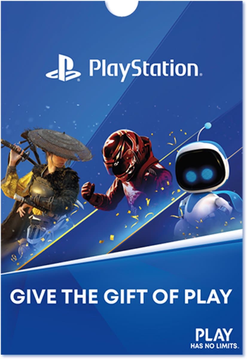 PlayStation Cadeaubon - Fysieke Giftcard - 50EUR - Nederland — afbeelding 1