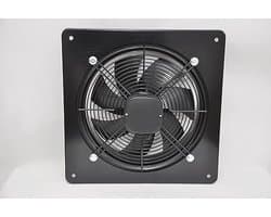 Industriële Wandventilator met Kogellagers voor Continu Gebruik - Beschikbaar in 200, 250, 300, 350, 400, 450 mm