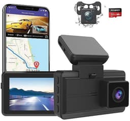 Dashcam 4K met App, Wifi, GPS, en Geavanceerde Functies — thumbnail 1