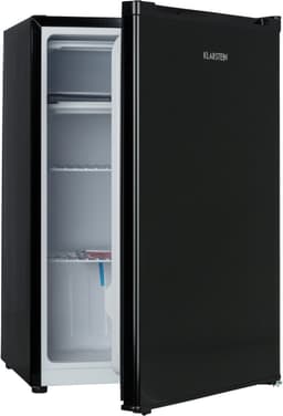 Klarstein Koelkast Delaware 75L Zwart - Mini-Koelkast met Vriesvak 4L - Compressorkoeling voor Keuken voor Kantoor - LED Schappen - Compact Koelkast Vrijstaande Koelkast Kleine Koelkast Fridge - voor Kleine Huishoudens voor Studentenkamer — thumbnail 3