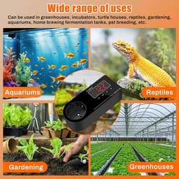 Digitale Temperatuurregelaar met Sensor voor Verwarming en Koeling (220V) — thumbnail 4