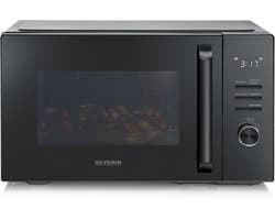 Severin MW 7798 Combimagnetron - Heteluchtoven - Grill - 29 liter - 900 Watt - 11 Kookprogramma's - Zwart
