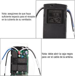 Universele Afstandsbediening voor Plafondventilator met 3 Snelheden en Timer — thumbnail 2