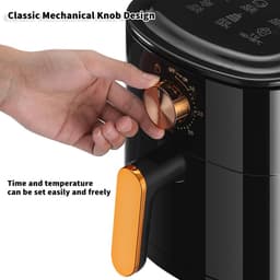 Airfryer 4 Liter met Timer en Hoge Wattage voor Gezonde Frituur en Grillen — thumbnail 4