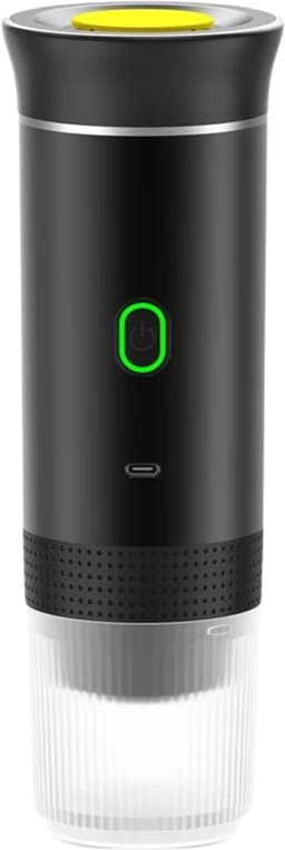 Tresaro Draagbaar Koffieapparaat voor Onderweg – Oplaadbare 12V Koffiemachine - 60ml - Espresso - Nespresso - Dolce Gusto Capsules - Gemalen Koffie — thumbnail 1