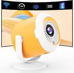 White-Label® Mini Beamer - Projector met Wifi - Bluetooth — thumbnail 1