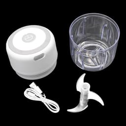 Draadloze Elektrische Keuken Hakker 250ML USB Oplaadbaar Voor Groenten Noten en Vlees — thumbnail 5