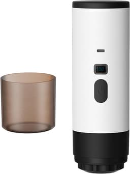 12 V elektrische draagbare expressomachine - Volledig automatische expressomachine - geschikt voor gemalen koffie en NS capsules — thumbnail 1