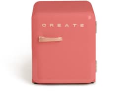 CREATE - Koelkast in retrostijl - Terracotta - Handvat Roségoud - FRIDGE RETRO 48L — thumbnail 1