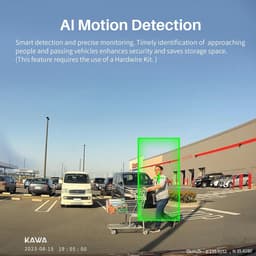 Dashcam 4K met Nachtzicht en GPS, 64GB SD Inclusief, 3,16" IPS Scherm, Continu Opnemen, Parkeerstand 24U — thumbnail 3