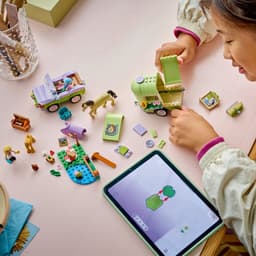 Lego Friends 42695 Trailer Met Paard En Veulen Bouwstenen — thumbnail 4