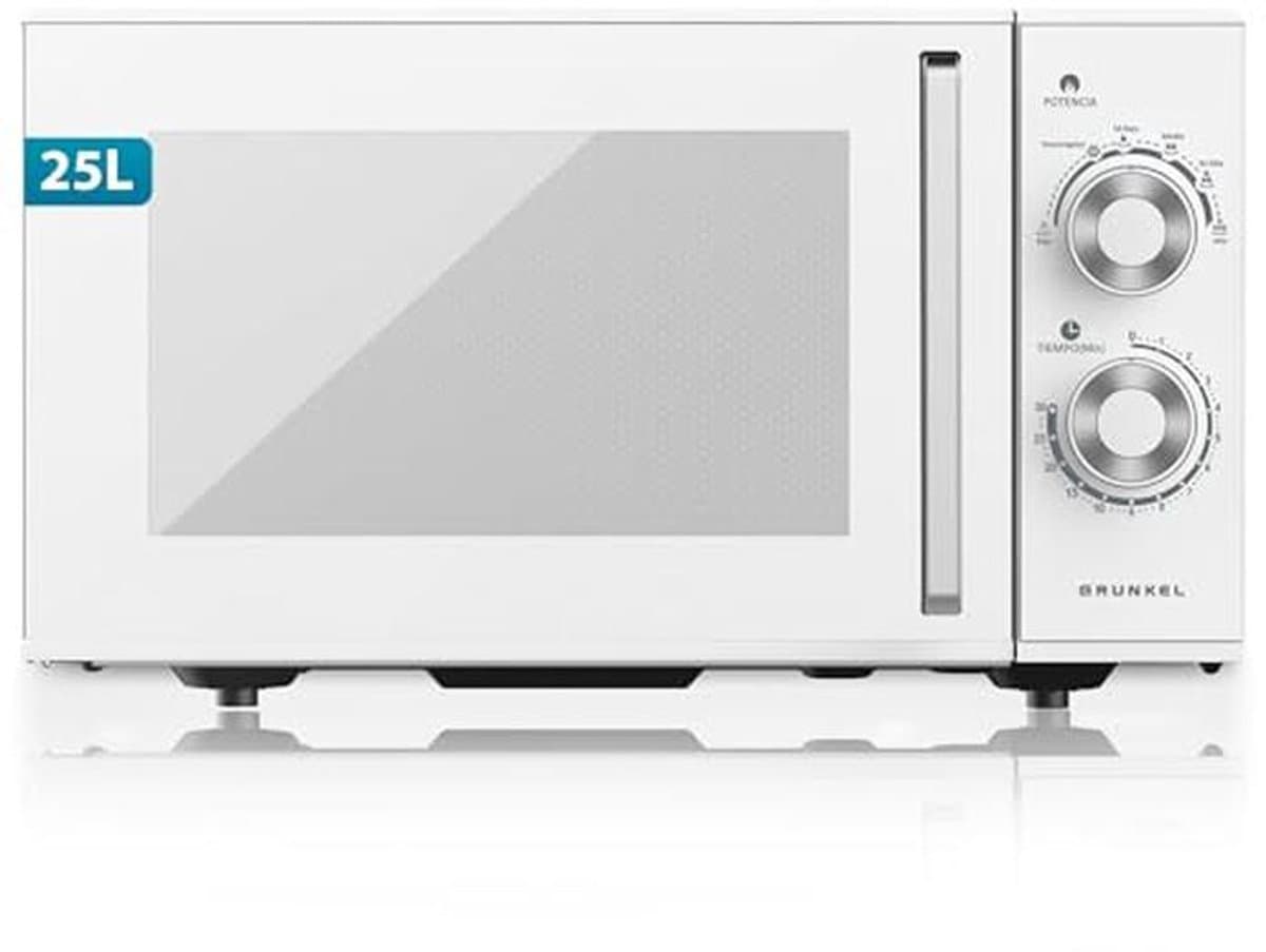 Magnetron 25 liter met grill en timer – 900W en 1000W met 3 combinatiemodi — afbeelding 1