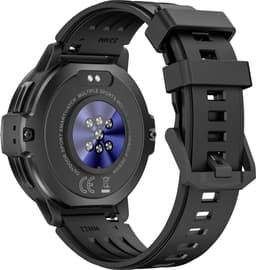Evy24 GPS Pro Smartwatch Heren en Dames - Sport Horloge - Rond - Stappenteller - Hartslagmeter - Saturatiemeter - Bloeddruk - Belfunctie - 100+ Sportmodi - Kompas - 5ATM Waterdicht - Geschikt voor iOS/Android - 2 Bandjes — thumbnail 3