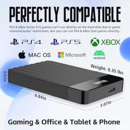 Draagbare Externe Harde Schijf 500GB USB 3.0 voor PC en Laptop — thumbnail 2