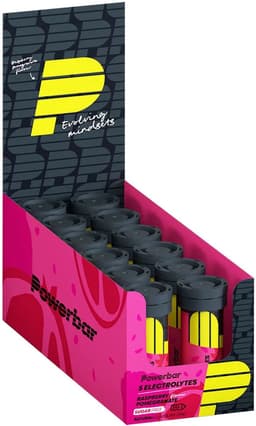 Powerbar Electrolyte Tabletten | Raspberry Pomegranate | low calorie sportdrank - 12x10tabs — thumbnail 5