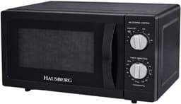Hausberg HB-8005NG Magnetron 700 W Zwart | 20 L Compacte Solo-Microwave Met 6 Vermogensstanden & Ontdooifunctie — thumbnail 4