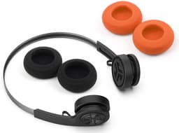 JLab Rewind 2 Draadloze koptelefoon - Retro design - Walkman design - 20 uur batterijduur - Bluetooth multipoint - Microfoon - Equalizer instelling - Zwart — thumbnail 3