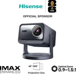 Hisense C2 Pro 4K TriChroma Laser Projector, 65 tot 300 inch, 2600 ANSI lumen, Dolby Vision, IMAX Enhanced — thumbnail 1