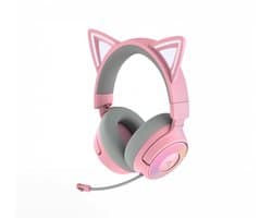 Razer Kraken Kitty V3 Pro Wireless RGB Gaming Headset - Quartz