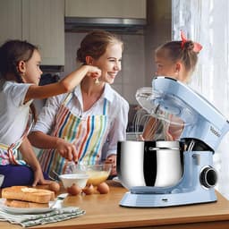 Keukenmachine 8,5 L 1500 W 10 Snelheden Roestvrijstaal — thumbnail 5