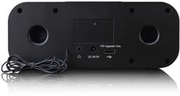Lenco Internetradio - Stereo Internet Radio met Wifi DAB en FM - Bluetooth 5.3 - Wekkerradio - DIR-121BK - Zwart — thumbnail 2