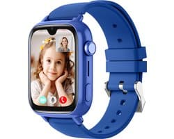 Protectly® GPS Horloge Kind Met Simkaart - 4G - SOS Knop - Smartwatch Kinderen - GPS Tracker Kind - Kinder Smartwatch - Videobellen - HD Camera - Whatsapp en SMS - Elke polsmaat