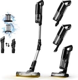 TurboTronic CV11 Steelstofzuiger met flexibele Arm en Handstofzuiger Draadloos - Zwart — thumbnail 1