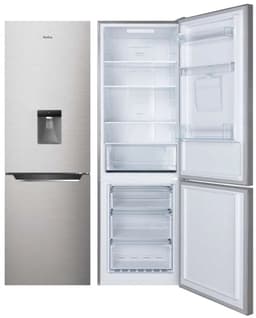 Amica AFN8322DX - No*Frost Koel-Vriescombinatie - Waterdispenser 2 l - 322 l - Roestvrijstaal - 185.5 cm Hoog - 60 cm Breed — thumbnail 1