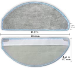 (8 PCS) Q052020 Q0120 Y0140 Vervangende Dweilpads geschikt voor iRobot Roomba Vacuum 2 Essential Robot Combo Robotstofzuiger en Dweil Y0140 Y0110 Q011 Q0120 Dweildoeken Accessoireset — thumbnail 5