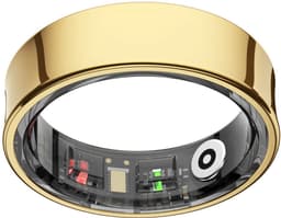 NOLATR Smart Ring LUX – Slimme Ring met Stappenteller, Activiteitstracker & Hartslagmeter – Zonder Abonnement & Nederlandse App – Goud – Maat 13 — thumbnail 1