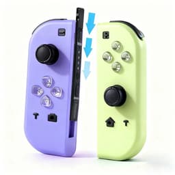 Namajunas - Draadloze Controller geschikt voor Nintendo Switch/OLED/LITE - Gamepad - Geschikt voor Switch Joy-Con Controller paar - 6-assige gyroscoop - Ondersteuning voor ontwaken/screenshot & Turbo - Niet geschikt voor Nintendo Switch 2 — thumbnail 1