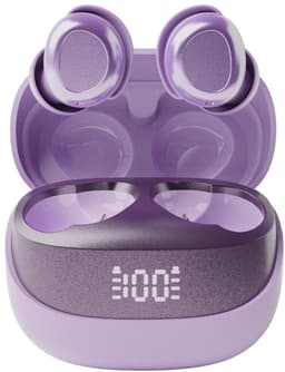pocobob® Z draadloze oortjes - Purple Amatista - bluetooth oordopjes - kleine oordopjes - in ear oortjes - met microfoon - ook voor slapen - Met pocobob APP voor je smartphone — thumbnail 1