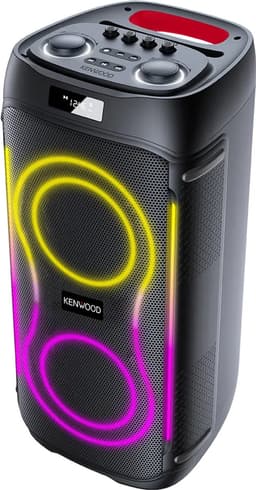Kenwood AS-P400BT Partyspeaker BT/TWS/USB, 3600mAh accu zwart — thumbnail 1
