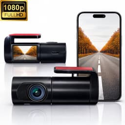 Lefairy WiFi Dashcam voor met scherm - Mobiele App - Parkeermodus - Full HD - dashcam voor auto - botsingdetectie — thumbnail 1