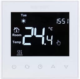 Programmeerbare Vloerverwarming Thermostaat met LCD Touchscreen voor Watergedragen Systemen — thumbnail 1