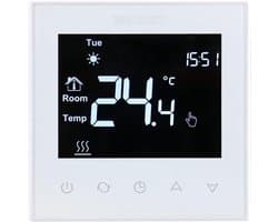 Programmeerbare Vloerverwarming Thermostaat met LCD Touchscreen voor Watergedragen Systemen