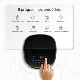 Heteluchtfriteuse 6L met 8 Programma's en Digitaal Display — thumbnail 5
