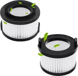 Hoofdfilter met voorfilter - geschikt voor Levoit VortexIQ 40-RF draadloze stofzuigeraccessoires - vervangend HEPA-filter - 2 stuks — thumbnail 1