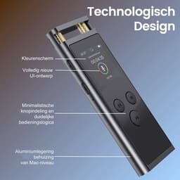 AI Digitale Voice Recorder - 64GB - AI Transcription en Samenvatting - Ondersteuning 102 Talen - App-bediening - voor Vergaderingen Interviews Lesgeven — thumbnail 2