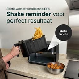 Vivid Green Airfryer 11L - Dubbele Mand - PFAS-vrij - Dual Zone met SYNC – XXL - 2950W — thumbnail 4