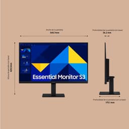 Monitor Samsung LS24D304GAUXEN Full HD 24" — thumbnail 4