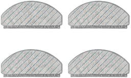 4 Stuks Wasbare Dweildoeken geschikt voor Ecovacs Deebot T10, T10 Plus mop doeken vervanging - Stofzuiger onderdeel - Dweildoeken — thumbnail 1
